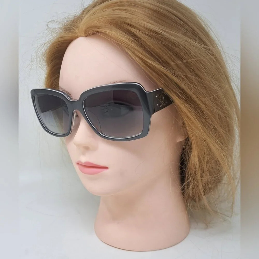 NWOT CHANEL Women's Sunglasses Gradient Tint CC Logo 5221-A 56-19-135 - Picture 2 of 16